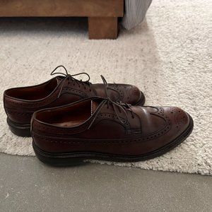Alden Longwing Blucher 7.5D Barrie Last JCrew Collab in Oxblood